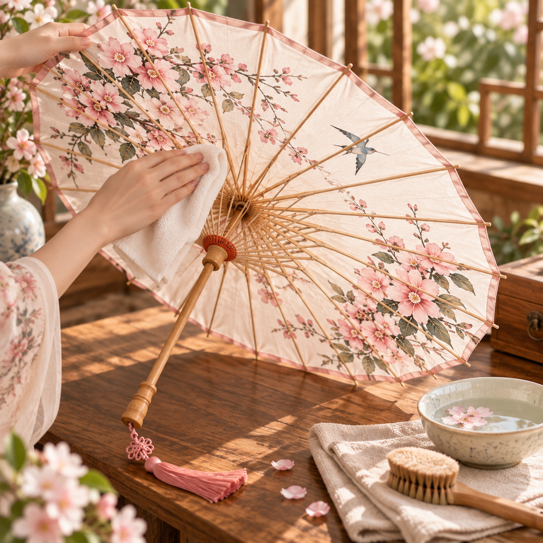 How to Care for Your Parasol
